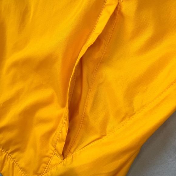 NIKE WVU Mountaineers Jacket Mens Size XL Yellow Half Zip Windbreaker College - Picture 10 of 16